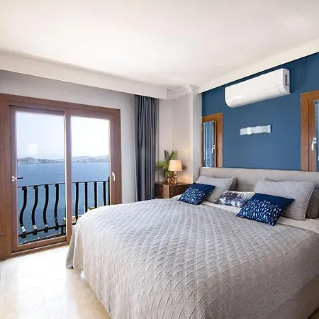 Villa With Pool And Sea View In Yalikavak Bd4148 *