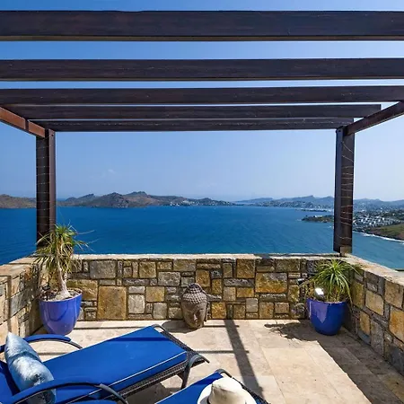 With Pool And Sea View In Yalikavak Bd4148