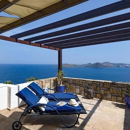 Villa With Pool And Sea View In Yalikavak Bd4148 Bodrum