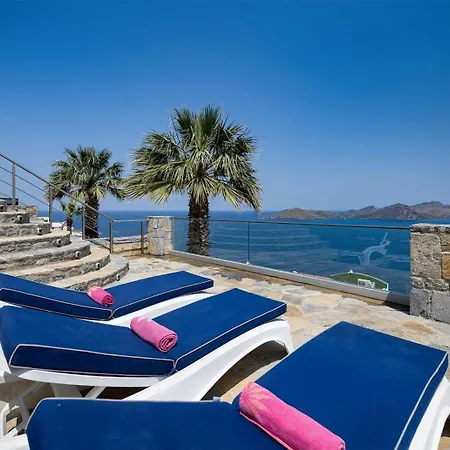 With Pool And Sea View In Yalikavak Bd4148 Villa
