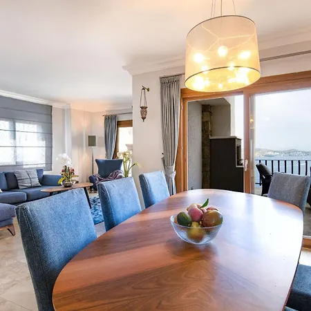 With Pool And Sea View In Yalikavak Bd4148 Villa *