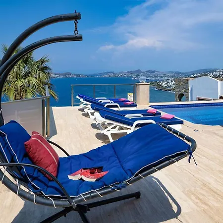 With Pool And Sea View In Yalikavak Bd4148 * Bodrum