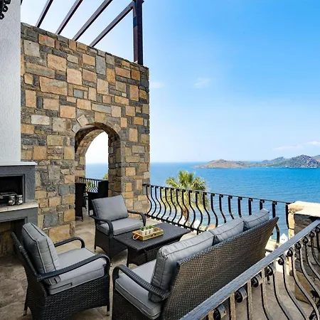 With Pool And Sea View In Yalikavak Bd4148 * Bodrum