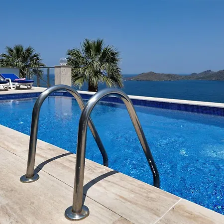 With Pool And Sea View In Yalikavak Bd4148 Villa