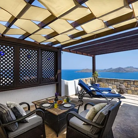 Villa With Pool And Sea View In Yalikavak Bd4148