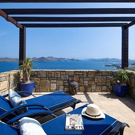 With Pool And Sea View In Yalikavak Bd4148 * Bodrum