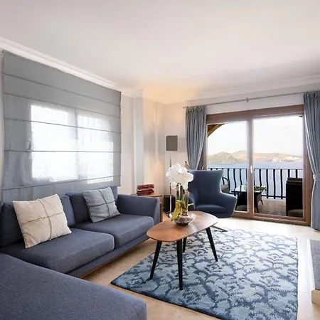 With Pool And Sea View In Yalikavak Bd4148 Villa